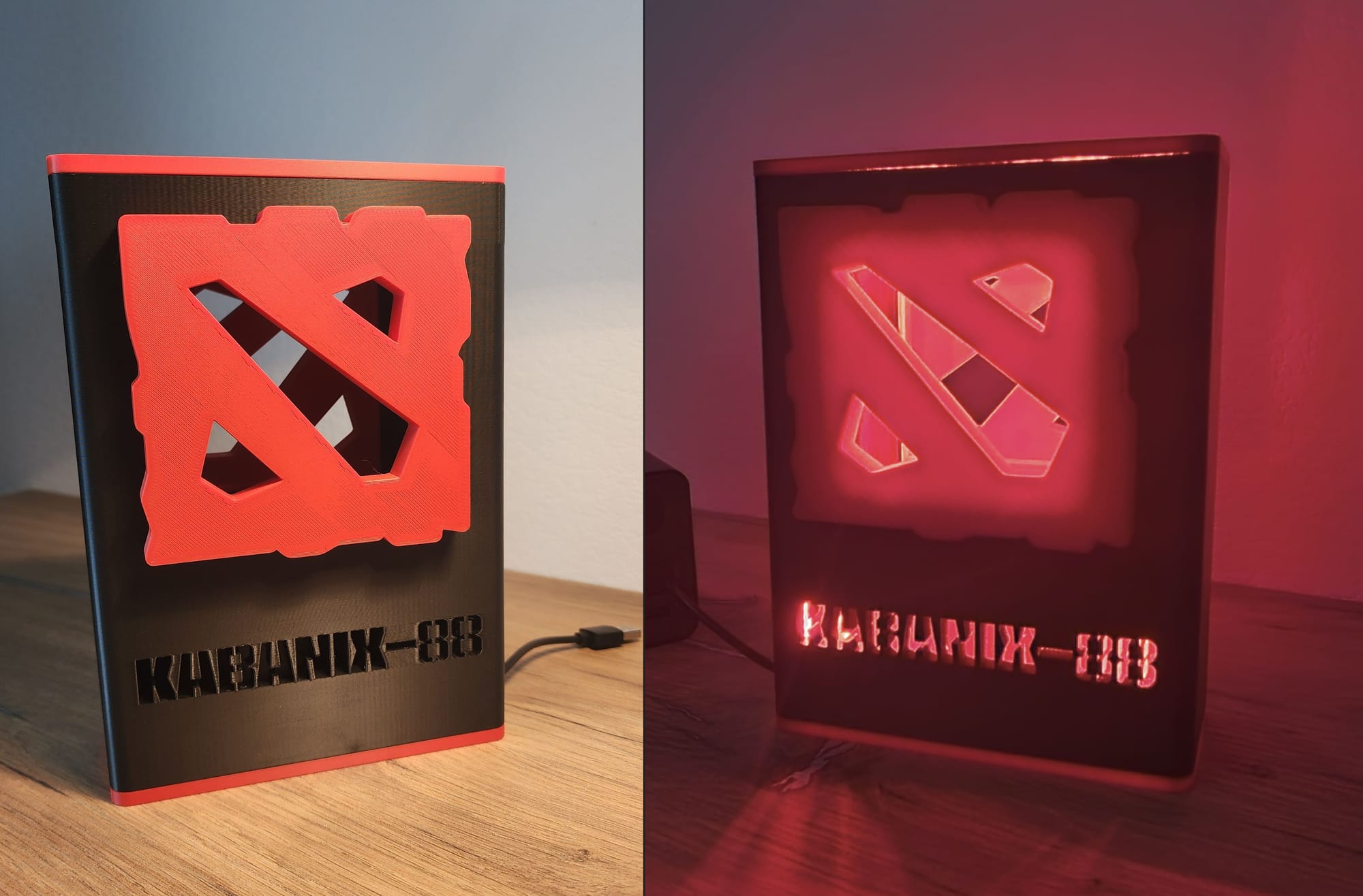 Creating a Dota 2 Reward (FreeCad -> Creality Print -> Manual assembly)